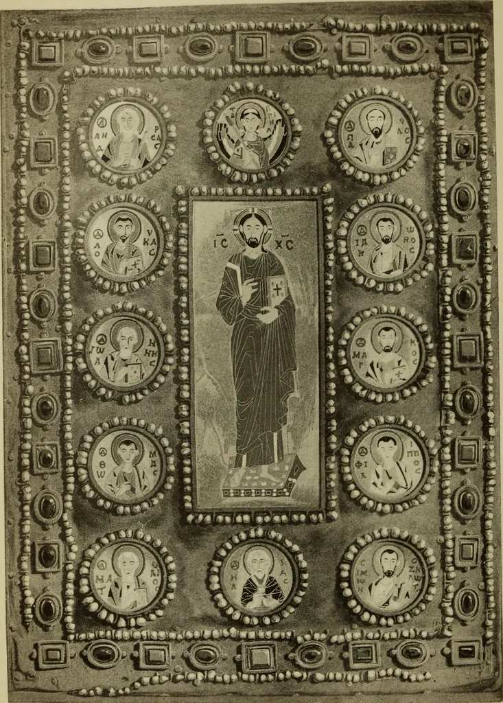An illustration from European enamels, 1906, leaf 77