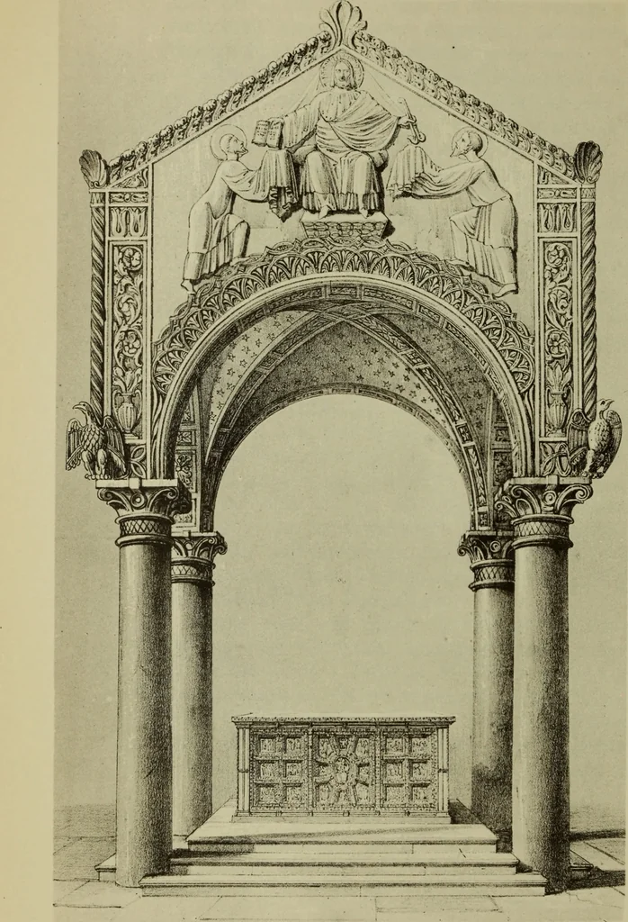 An illustration from European enamels, 1906, leaf 99