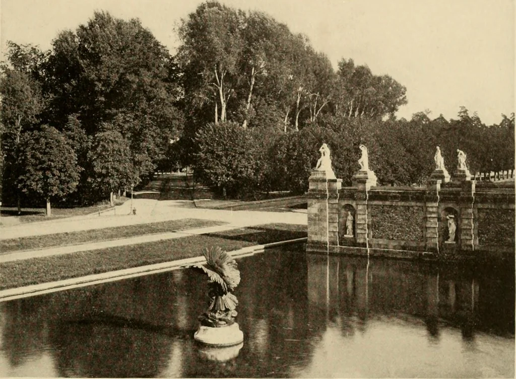 An illustration from European and Japanese gardens; papers read before the American Institute of Architects, 1902, leaf 122