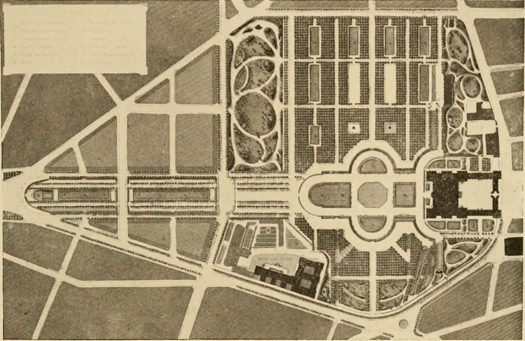 An illustration from European and Japanese gardens; papers read before the American Institute of Architects, 1902, leaf 134