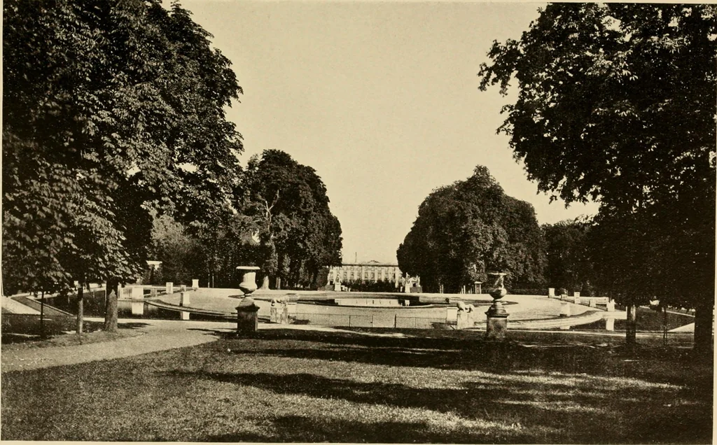 An illustration from European and Japanese gardens; papers read before the American Institute of Architects, 1902, leaf 136