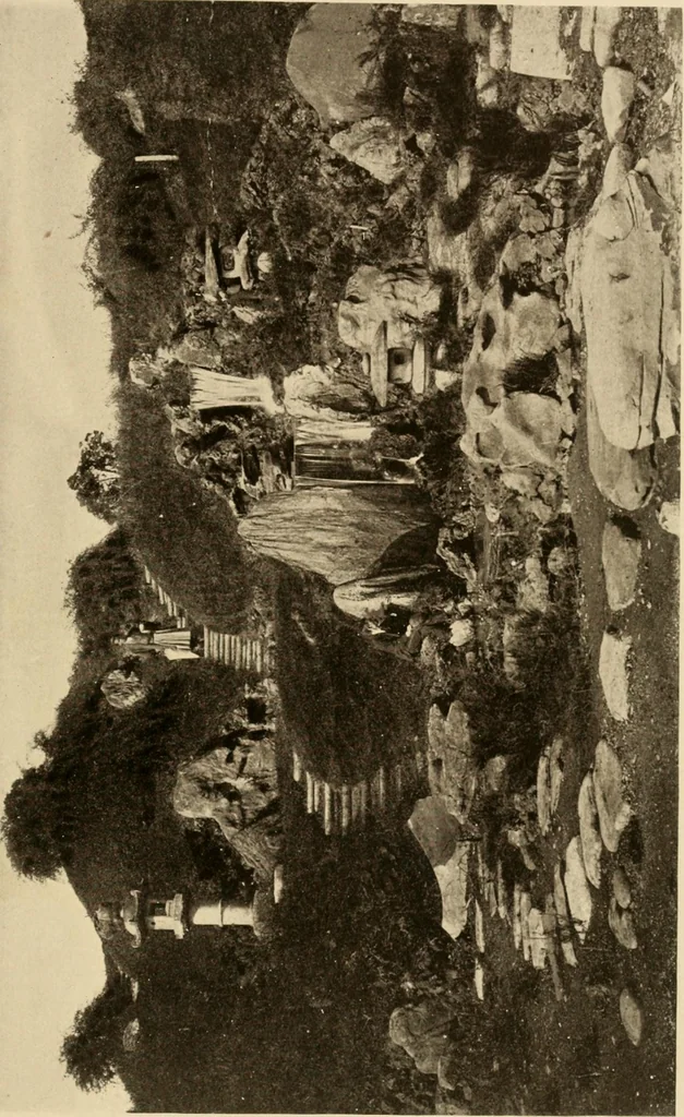 An illustration from European and Japanese gardens; papers read before the American Institute of Architects, 1902, leaf 146