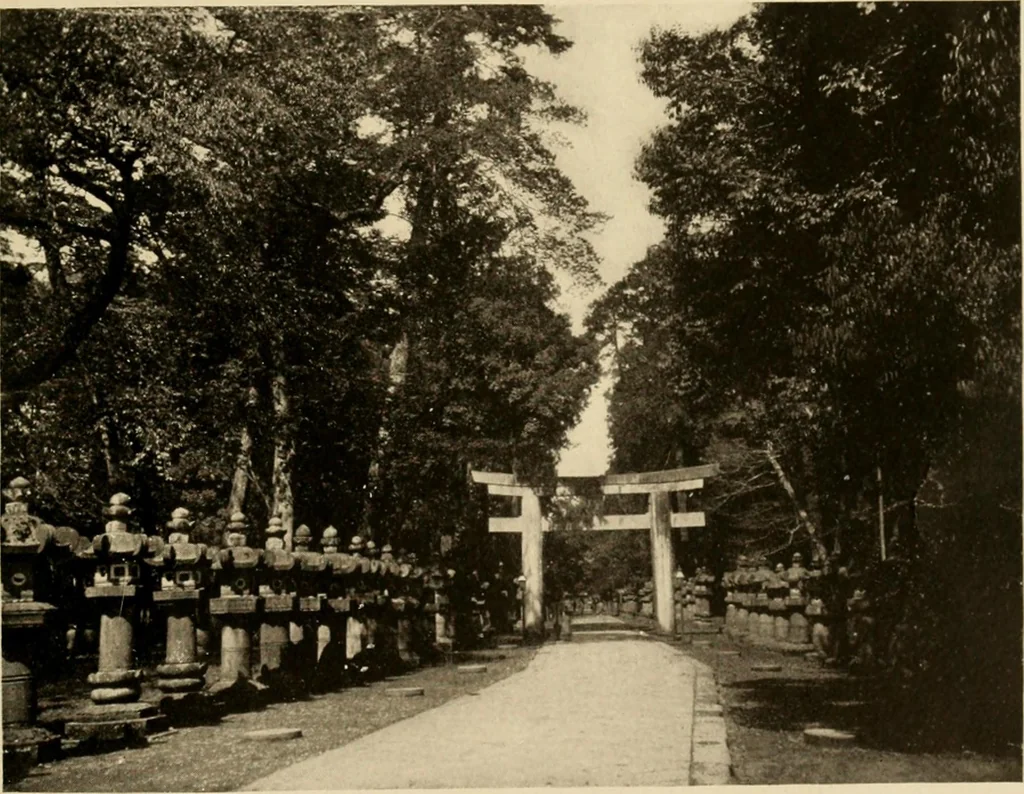 An illustration from European and Japanese gardens; papers read before the American Institute of Architects, 1902, leaf 148