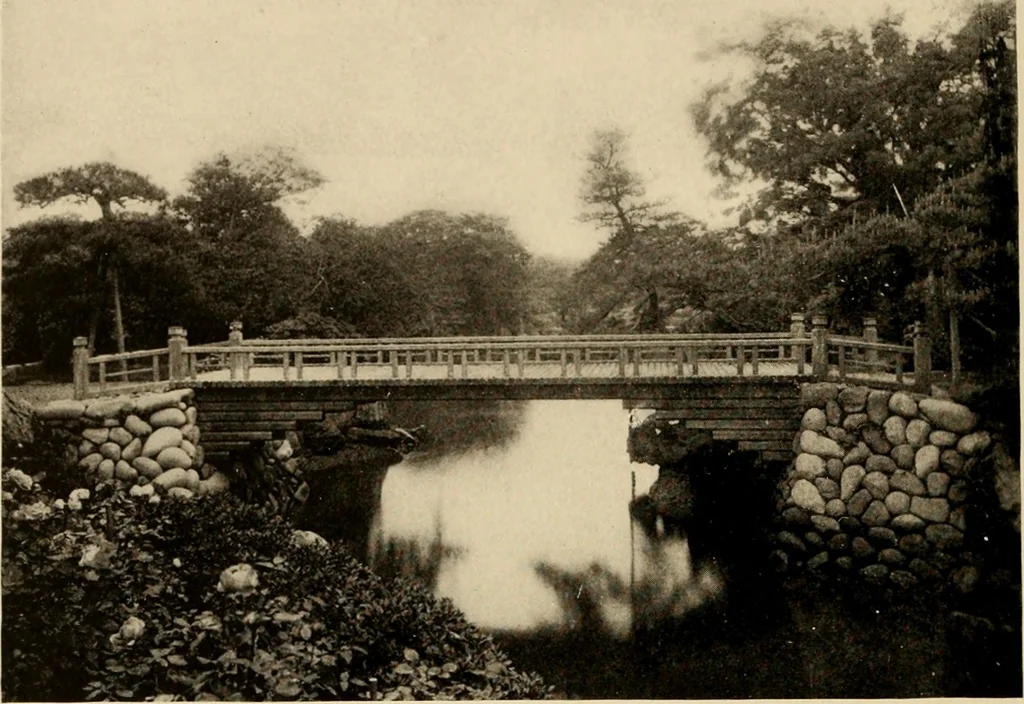 An illustration from European and Japanese gardens; papers read before the American Institute of Architects, 1902, leaf 155