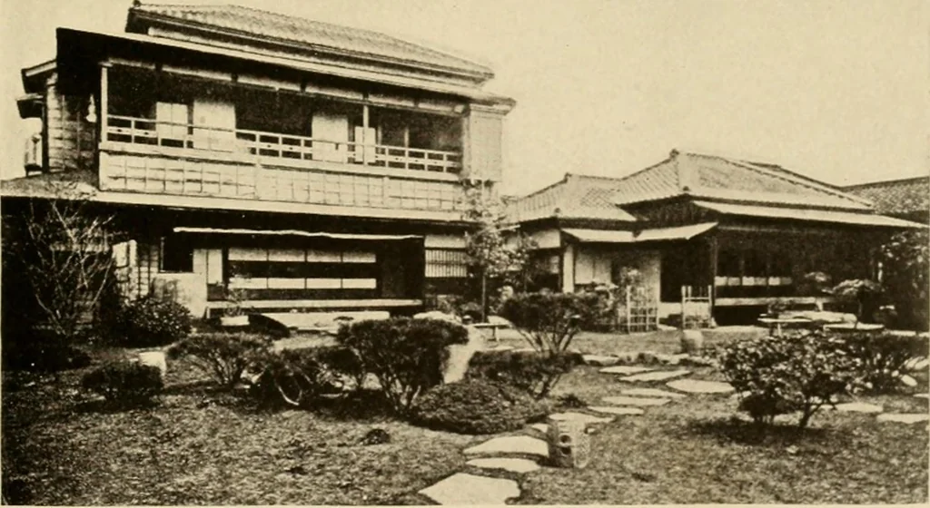 An illustration from European and Japanese gardens; papers read before the American Institute of Architects, 1902, leaf 156