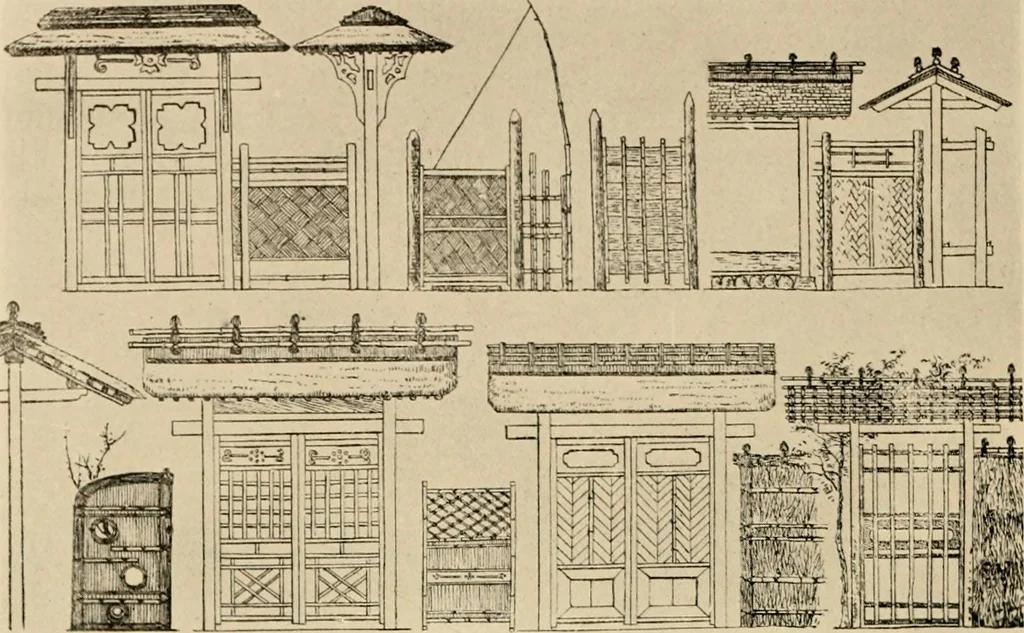 An illustration from European and Japanese gardens; papers read before the American Institute of Architects, 1902, leaf 165
