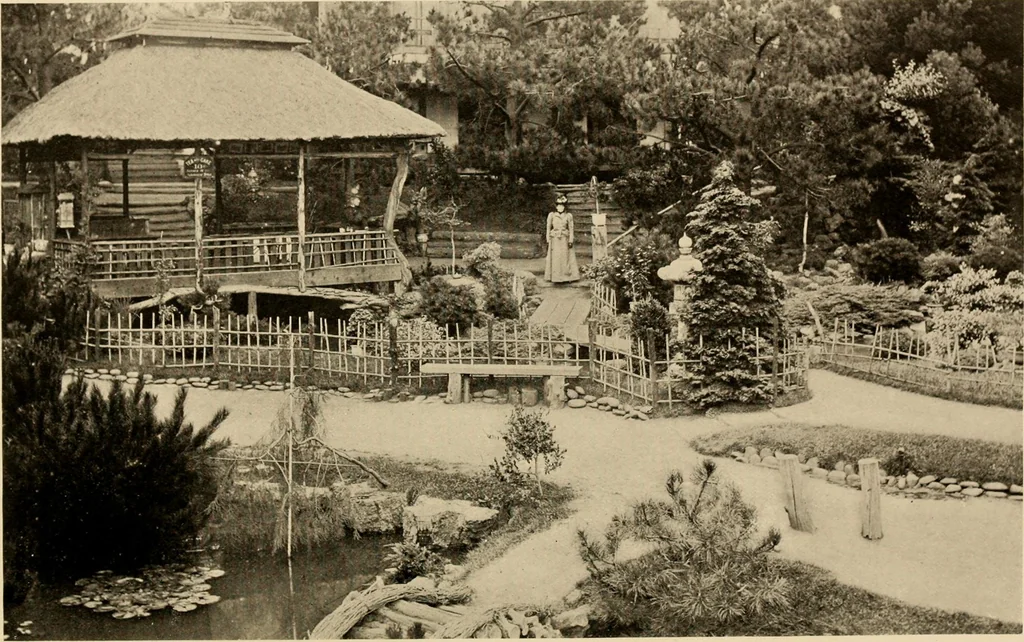 An illustration from European and Japanese gardens; papers read before the American Institute of Architects, 1902, leaf 169