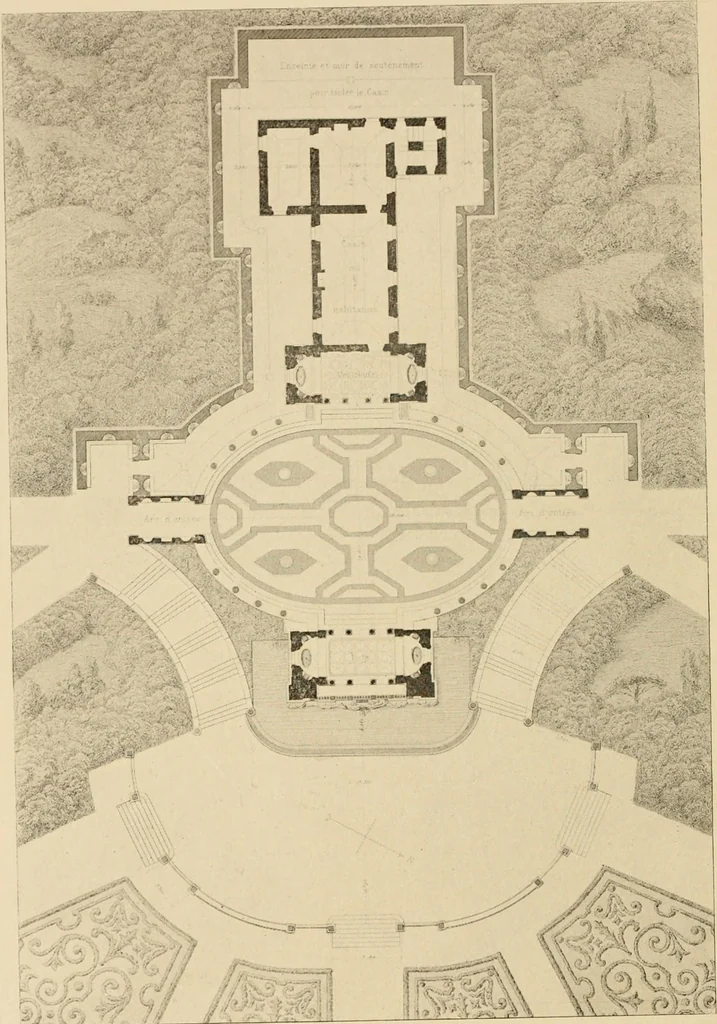 An illustration from European and Japanese gardens; papers read before the American Institute of Architects, 1902, leaf 25