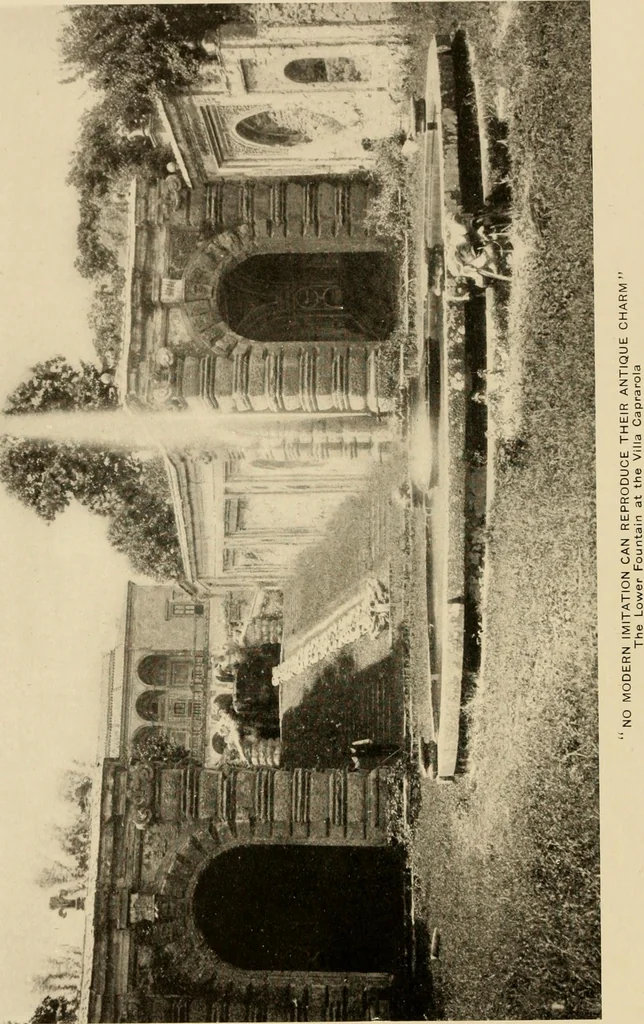 An illustration from European and Japanese gardens; papers read before the American Institute of Architects, 1902, leaf 27