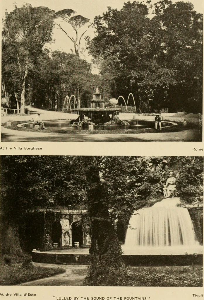An illustration from European and Japanese gardens; papers read before the American Institute of Architects, 1902, leaf 28