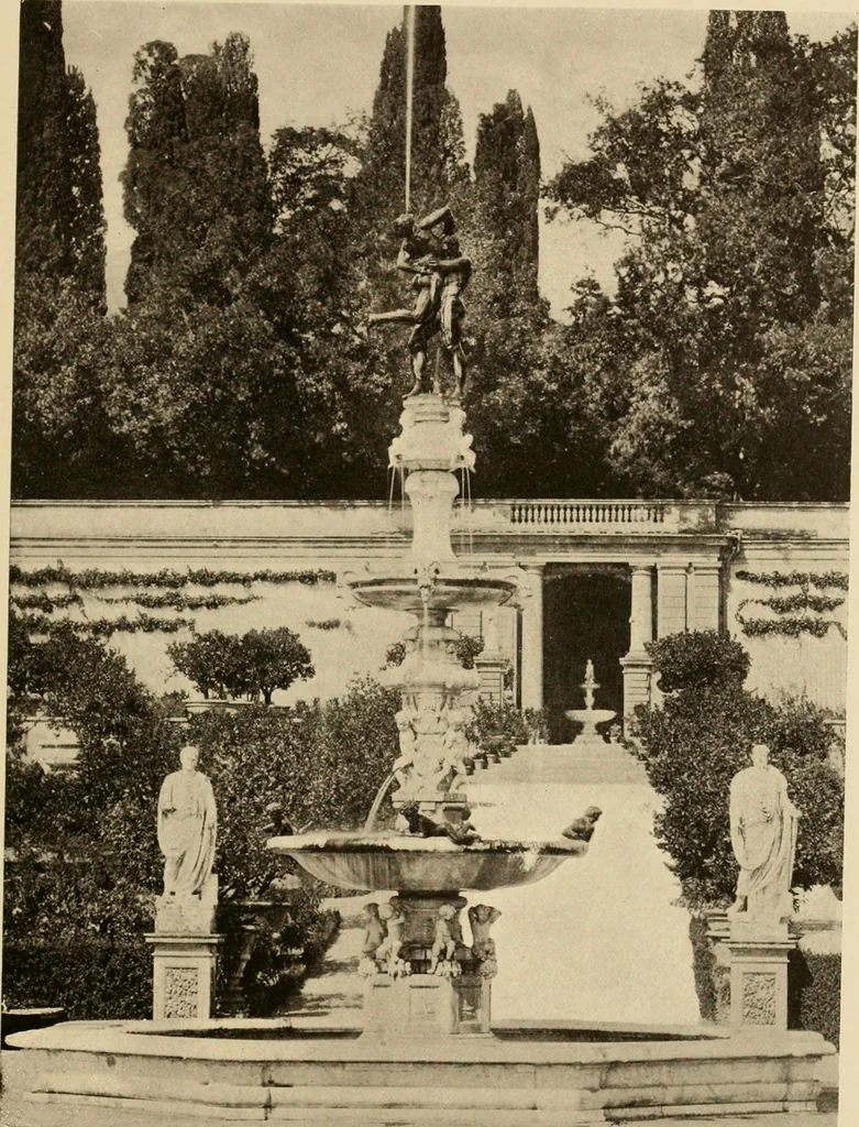 An illustration from European and Japanese gardens; papers read before the American Institute of Architects, 1902, leaf 38