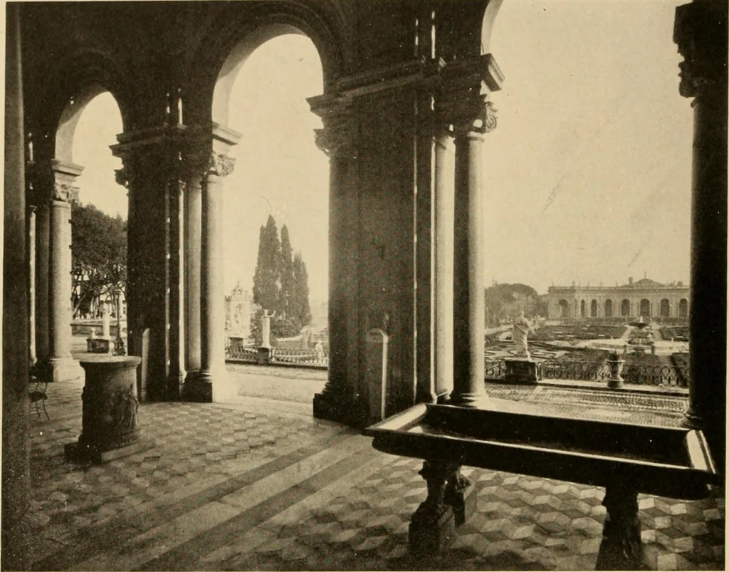 An illustration from European and Japanese gardens; papers read before the American Institute of Architects, 1902, leaf 39