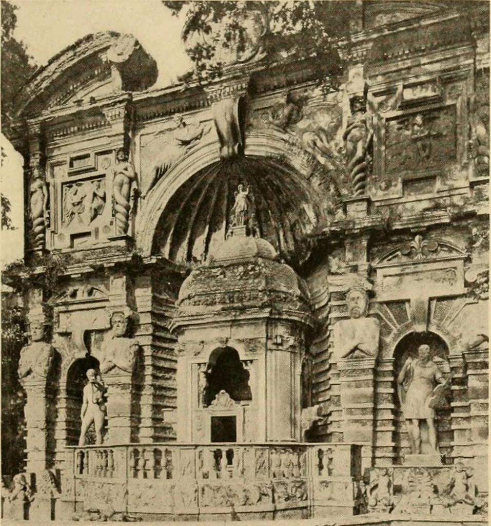 An illustration from European and Japanese gardens; papers read before the American Institute of Architects, 1902, leaf 44
