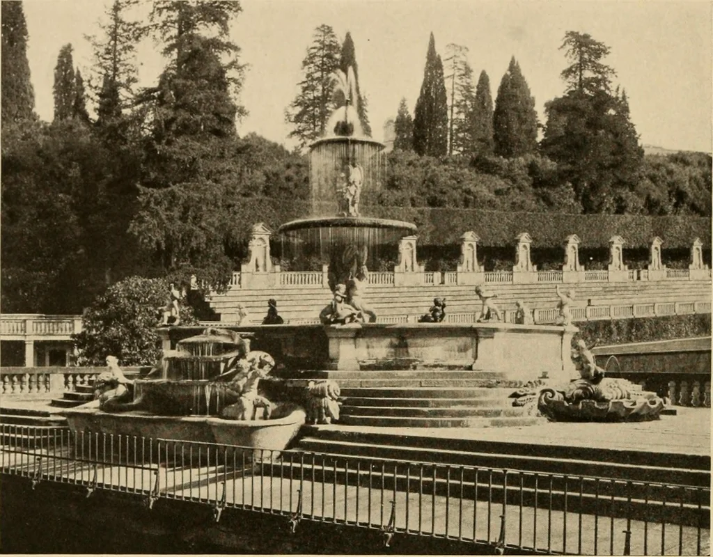 An illustration from European and Japanese gardens; papers read before the American Institute of Architects, 1902, leaf 47