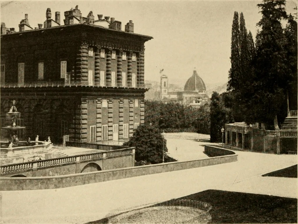 An illustration from European and Japanese gardens; papers read before the American Institute of Architects, 1902, leaf 63