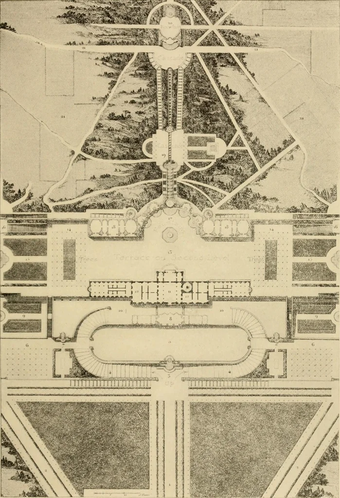 An illustration from European and Japanese gardens; papers read before the American Institute of Architects, 1902, leaf 66