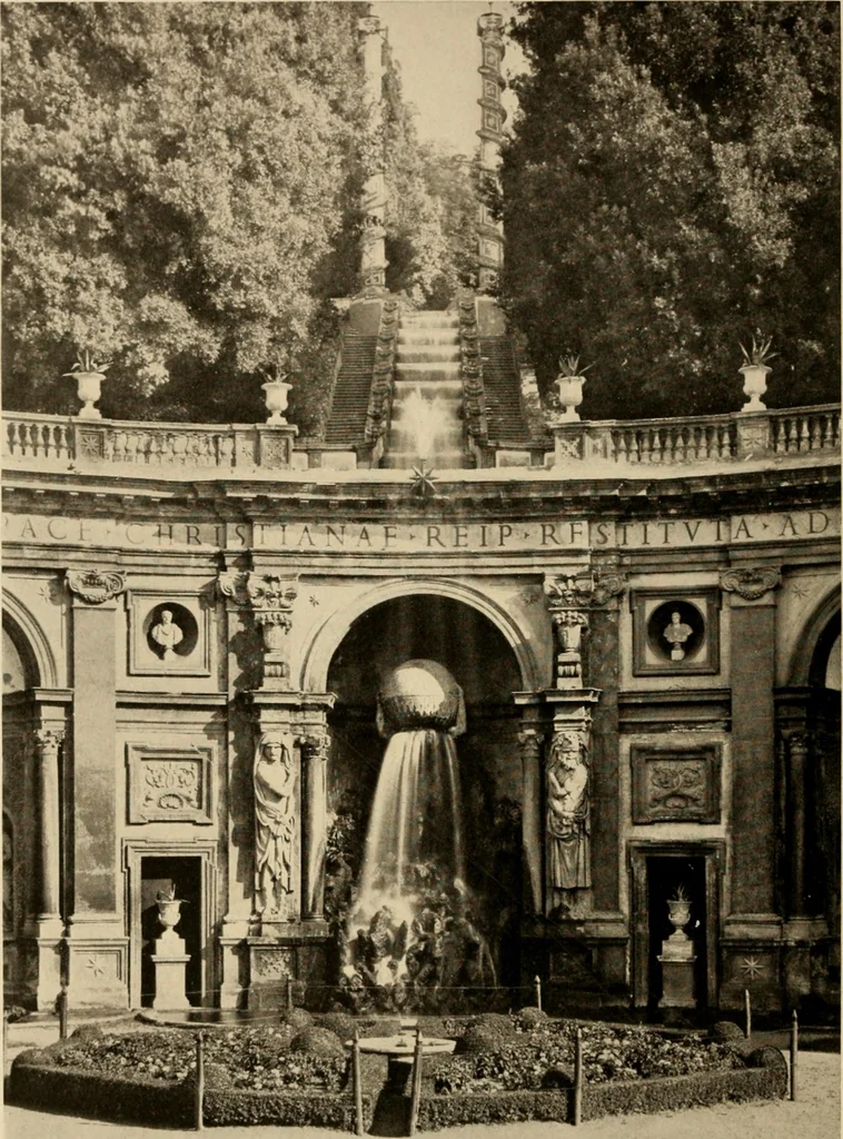 An illustration from European and Japanese gardens; papers read before the American Institute of Architects, 1902, leaf 67