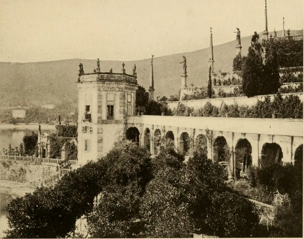 An illustration from European and Japanese gardens; papers read before the American Institute of Architects, 1902, leaf 70