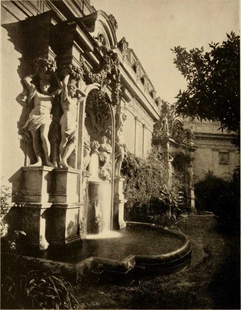 An illustration from European and Japanese gardens; papers read before the American Institute of Architects, 1902, leaf 71