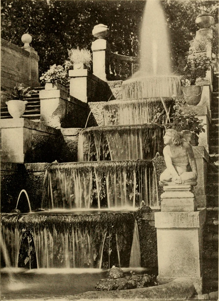 An illustration from European and Japanese gardens; papers read before the American Institute of Architects, 1902, leaf 74