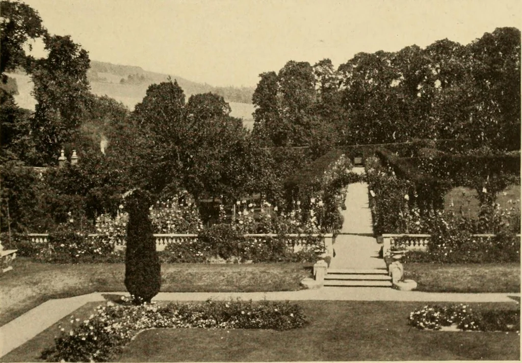 An illustration from European and Japanese gardens; papers read before the American Institute of Architects, 1902, leaf 82