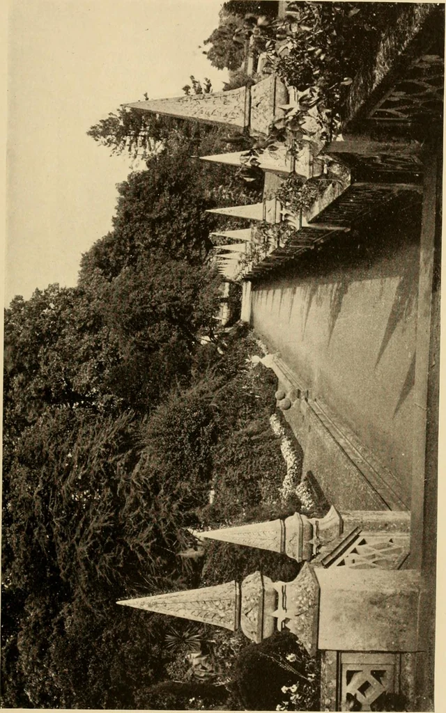 An illustration from European and Japanese gardens; papers read before the American Institute of Architects, 1902, leaf 86