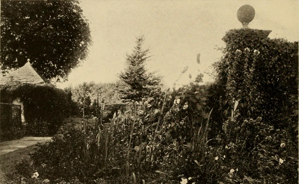 An illustration from European and Japanese gardens; papers read before the American Institute of Architects, 1902, leaf 87