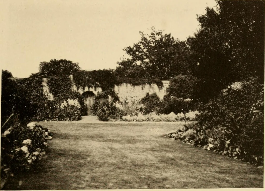 An illustration from European and Japanese gardens; papers read before the American Institute of Architects, 1902, leaf 98
