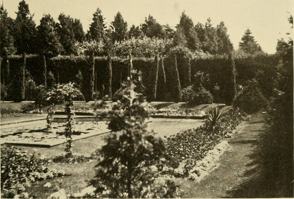 An illustration from European and Japanese gardens; papers read before the American Institute of Architects .., 1902, leaf 104