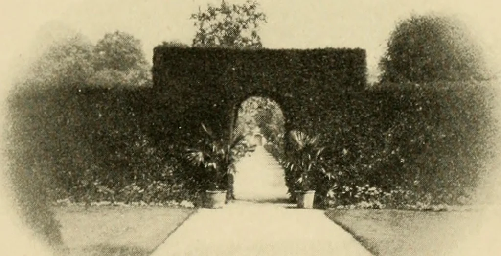 An illustration from European and Japanese gardens; papers read before the American Institute of Architects .., 1902, leaf 106