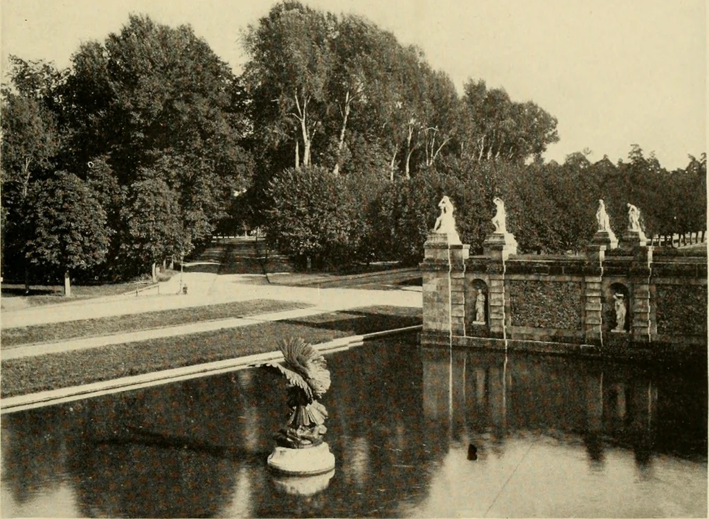 An illustration from European and Japanese gardens; papers read before the American Institute of Architects .., 1902, leaf 124