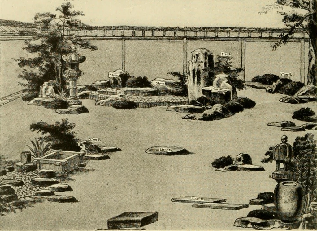 An illustration from European and Japanese gardens; papers read before the American Institute of Architects .., 1902, leaf 155