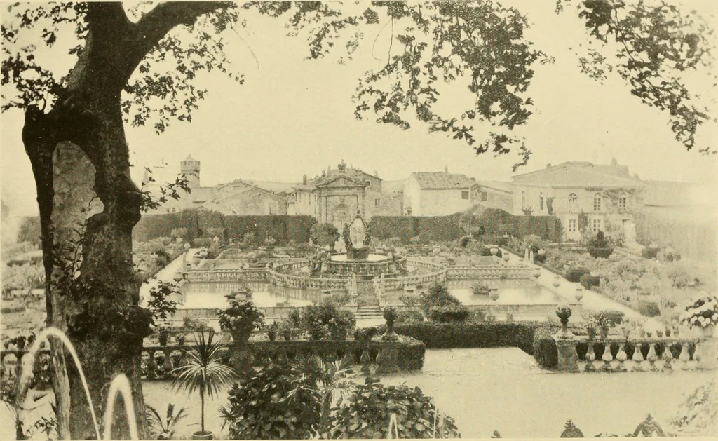 An illustration from European and Japanese gardens; papers read before the American Institute of Architects .., 1902, leaf 23