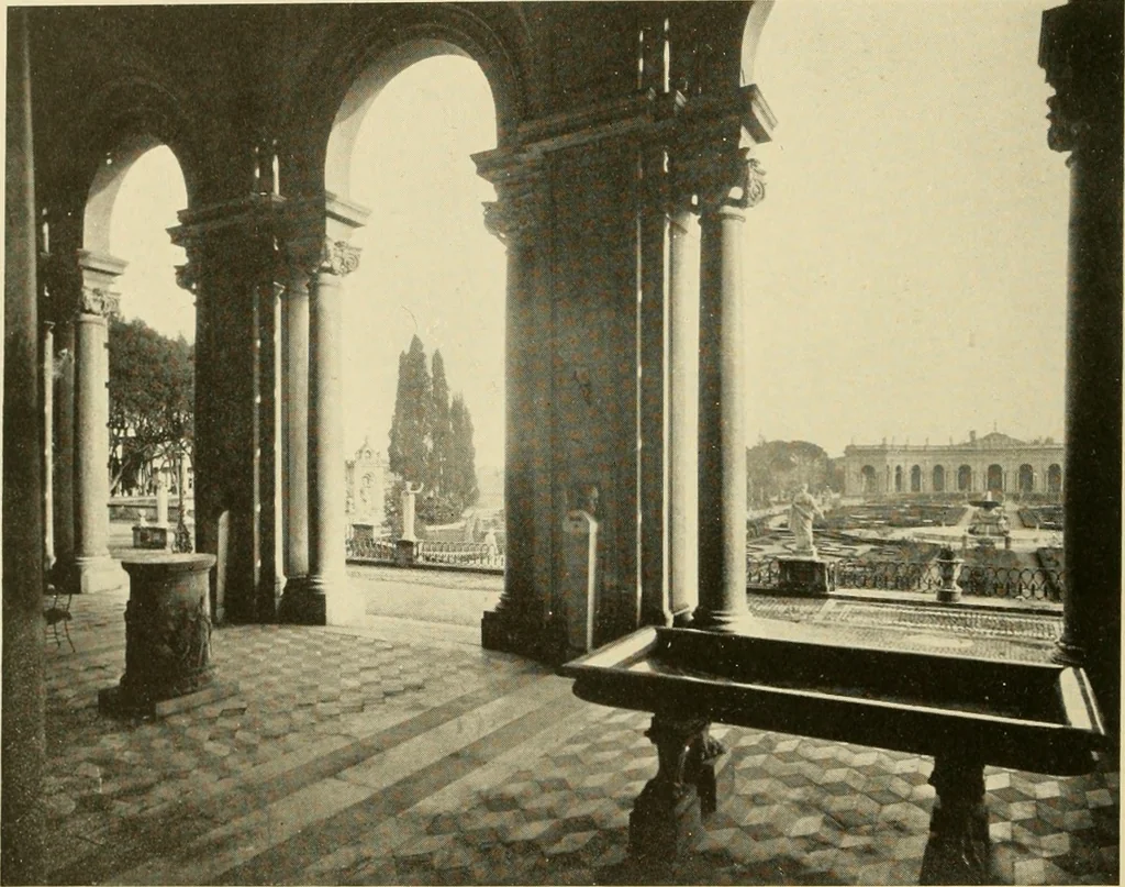 An illustration from European and Japanese gardens; papers read before the American Institute of Architects .., 1902, leaf 41