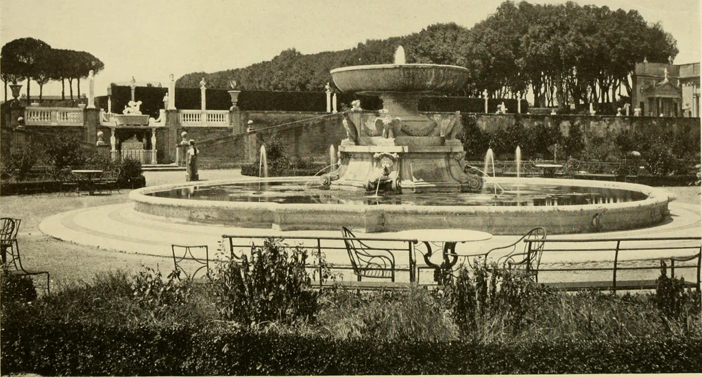 An illustration from European and Japanese gardens; papers read before the American Institute of Architects .., 1902, leaf 57