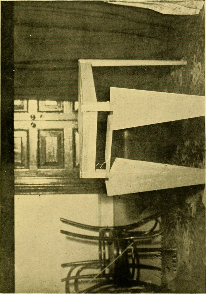 An illustration from Eusapia Palladino and her phenomena, 1909, leaf 92