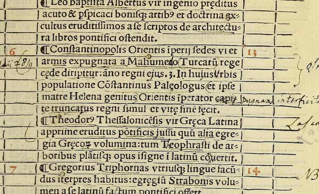 An illustration from Eusebii C[a]esarie[n]sis episcopi chronicon:, 1512, leaf 347