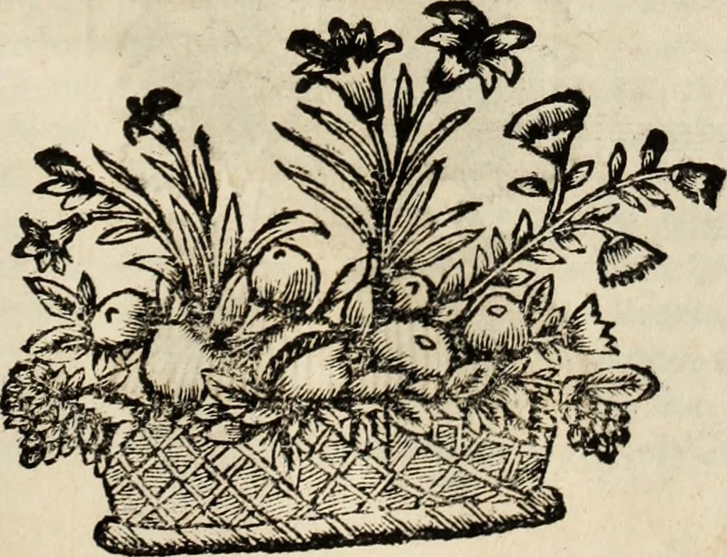An illustration from Eva, e Ave, ou, Maria triumphante : theatro da erudiçam, e philosophia Christ, em que se representão os dous estados do mundo : cahido em Eva, e levantado em Ave, 1700, leaf 10