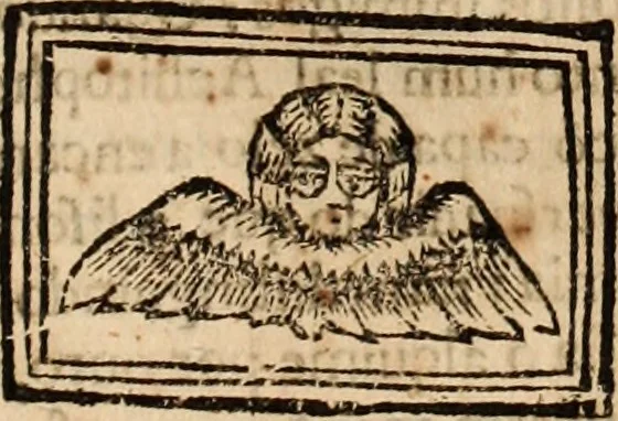 An illustration from Eva, e Ave, ou, Maria triumphante : theatro da erudiçam, e philosophia Christ, em que se representão os dous estados do mundo : cahido em Eva, e levantado em Ave, 1700, leaf 158