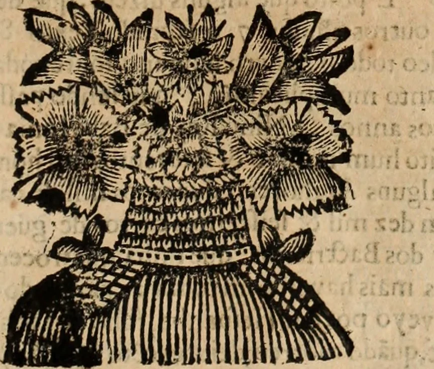 An illustration from Eva, e Ave, ou, Maria triumphante : theatro da erudiçam, e philosophia Christ, em que se representão os dous estados do mundo : cahido em Eva, e levantado em Ave, 1700, leaf 258