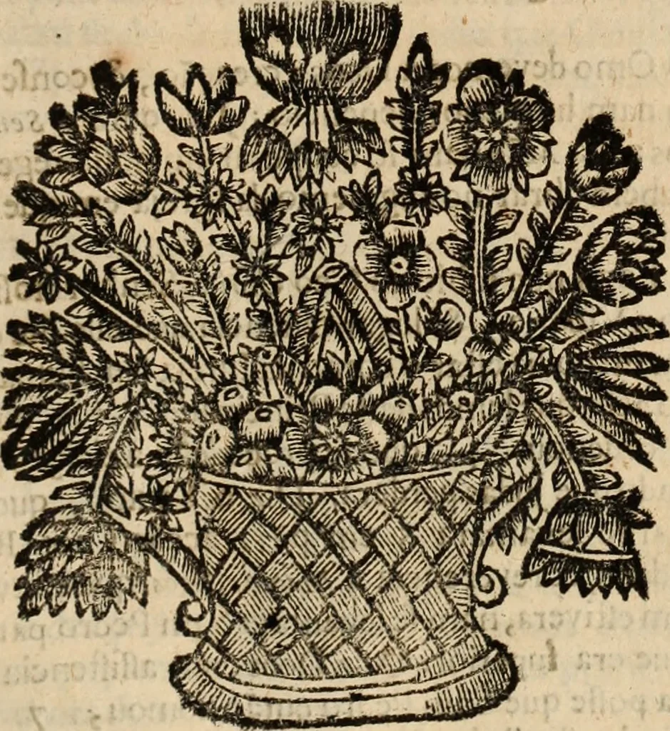 An illustration from Eva, e Ave, ou, Maria triumphante : theatro da erudiçam, e philosophia Christ, em que se representão os dous estados do mundo : cahido em Eva, e levantado em Ave, 1700, leaf 444