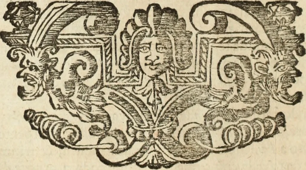 An illustration from Eva, e Ave, ou, Maria triumphante : theatro da erudiçam, e da philosophia Chrystam os dous estados do mundo : cahido em Eva, e levantado em Ave, 1676, leaf 17
