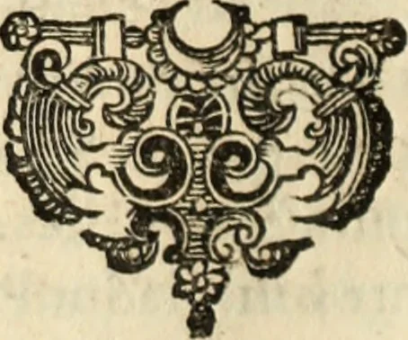 An illustration from Eva, e Ave, ou, Maria triumphante : theatro da erudiçam, e da philosophia Chrystam os dous estados do mundo : cahido em Eva, e levantado em Ave, 1676, leaf 433