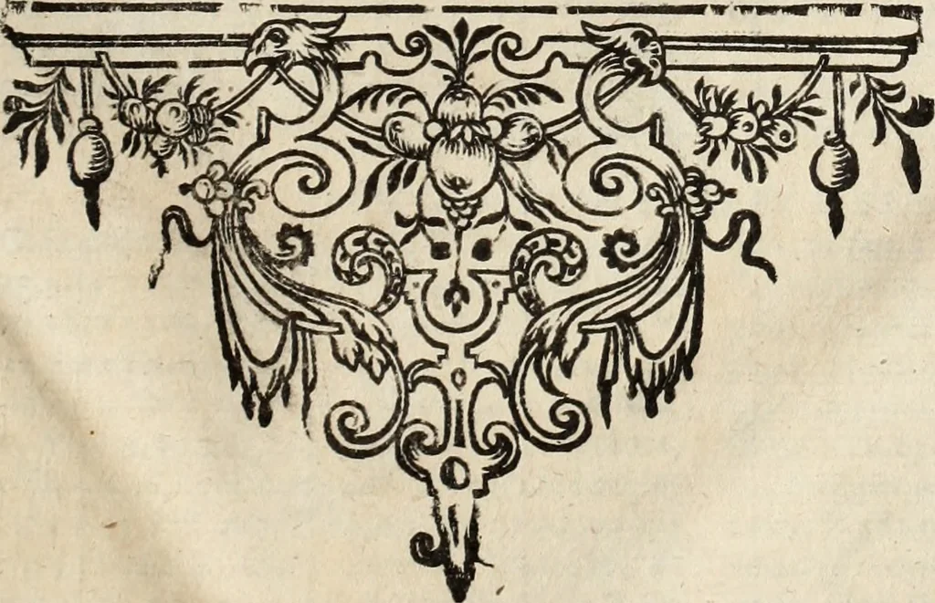 An illustration from Eva, e Ave, ou, Maria triumphante : theatro da erudiçam, e da philosophia Chrystam os dous estados do mundo : cahido em Eva, e levantado em Ave, 1676, leaf 610