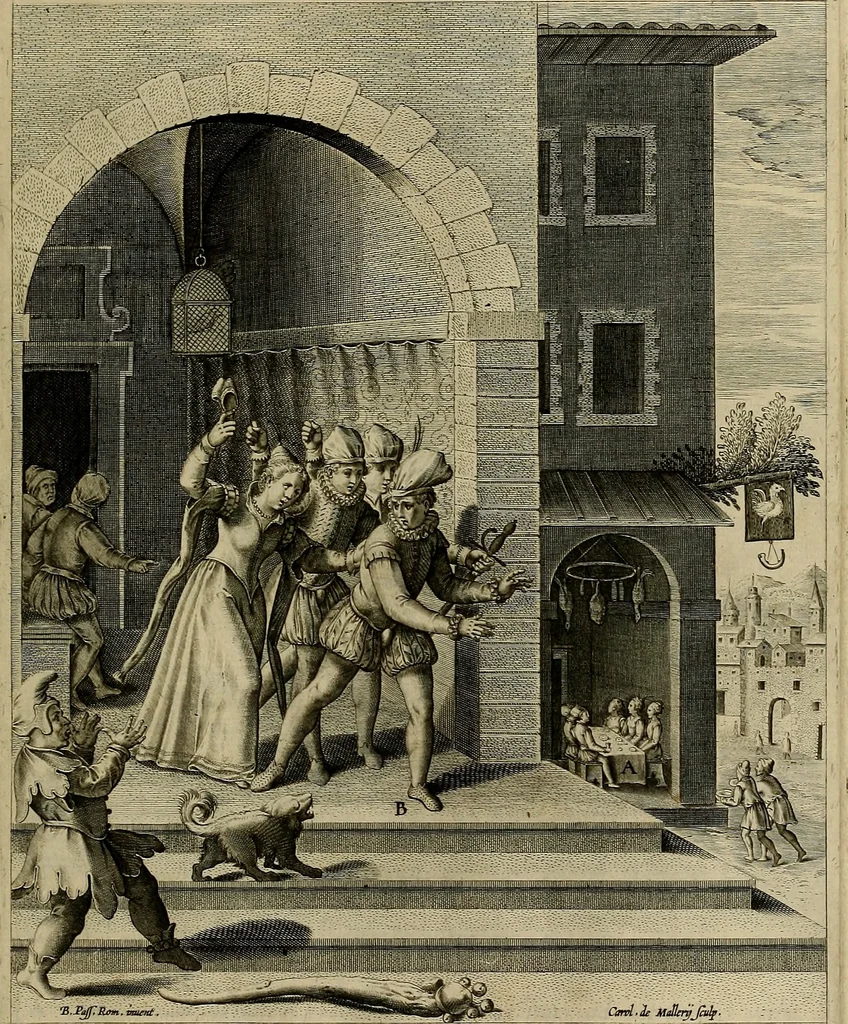 An illustration from Evangelicae historiae imagines : ex ordine euangeliorum, quae toto anno in missae sacrificio recitantur, in ordinem temporis vitae Christi digestae, 1593, leaf 148