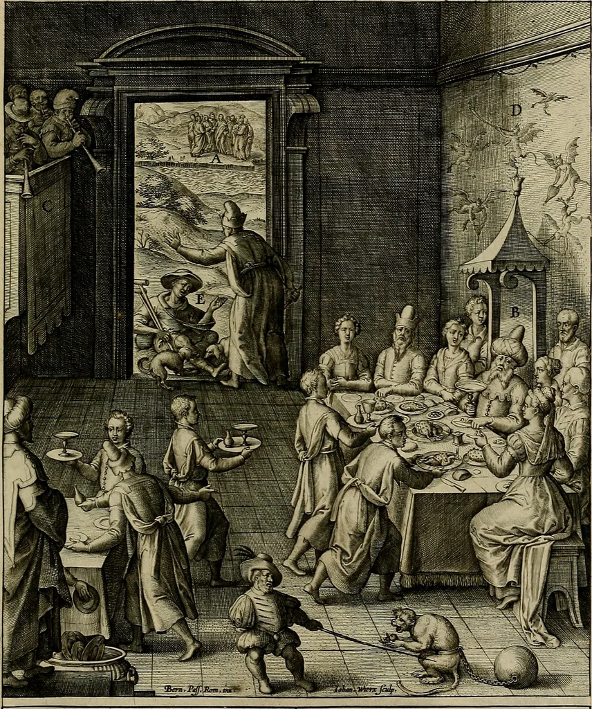 An illustration from Evangelicae historiae imagines : ex ordine euangeliorum, quae toto anno in missae sacrificio recitantur, in ordinem temporis vitae Christi digestae, 1593, leaf 160
