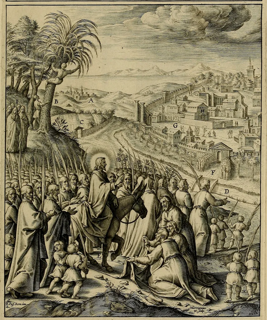 An illustration from Evangelicae historiae imagines : ex ordine euangeliorum, quae toto anno in missae sacrificio recitantur, in ordinem temporis vitae Christi digestae, 1593, leaf 188
