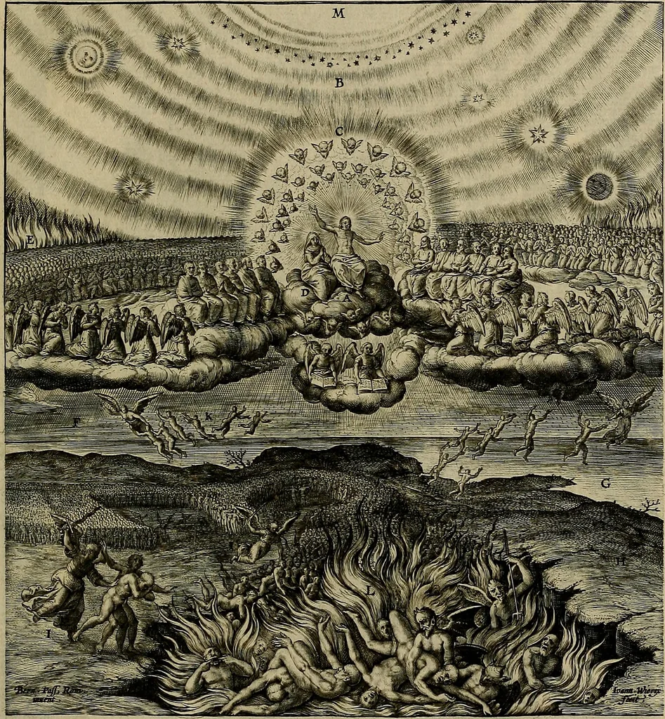 An illustration from Evangelicae historiae imagines : ex ordine euangeliorum, quae toto anno in missae sacrificio recitantur, in ordinem temporis vitae Christi digestae, 1593, leaf 212