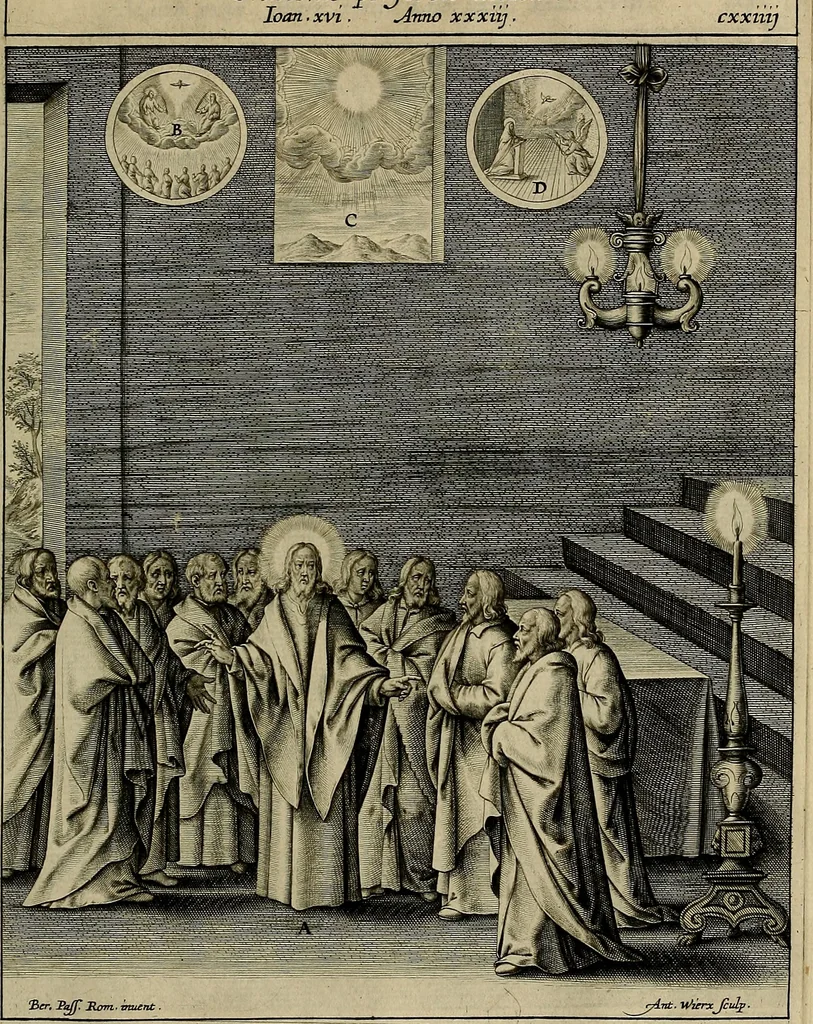 An illustration from Evangelicae historiae imagines : ex ordine euangeliorum, quae toto anno in missae sacrificio recitantur, in ordinem temporis vitae Christi digestae, 1593, leaf 226