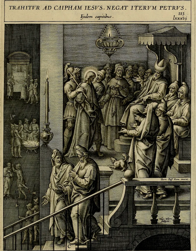 An illustration from Evangelicae historiae imagines : ex ordine euangeliorum, quae toto anno in missae sacrificio recitantur, in ordinem temporis vitae Christi digestae, 1593, leaf 240